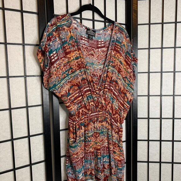 Anthropologie Shorts Romper Red Small - Picture 3 of 7